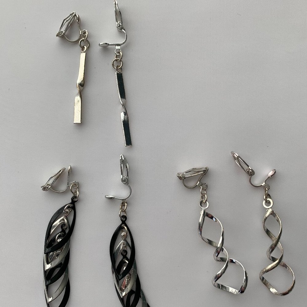 3 Sets of Dangling Earrings